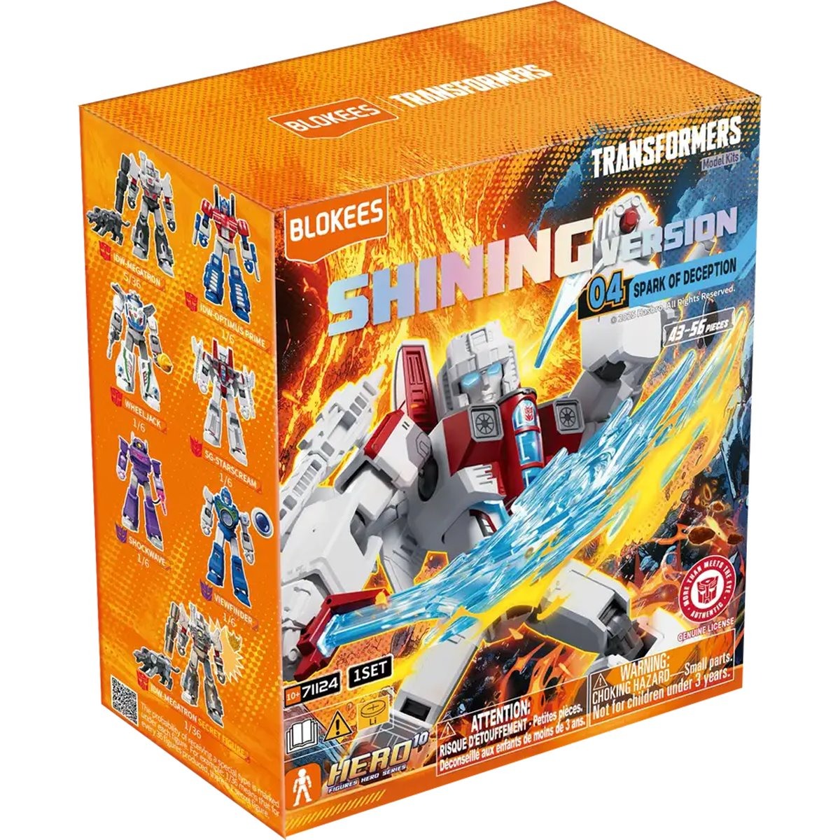 Transformers Shining Version 4 "Spark of Deception" SV04 Blokees Model Kit