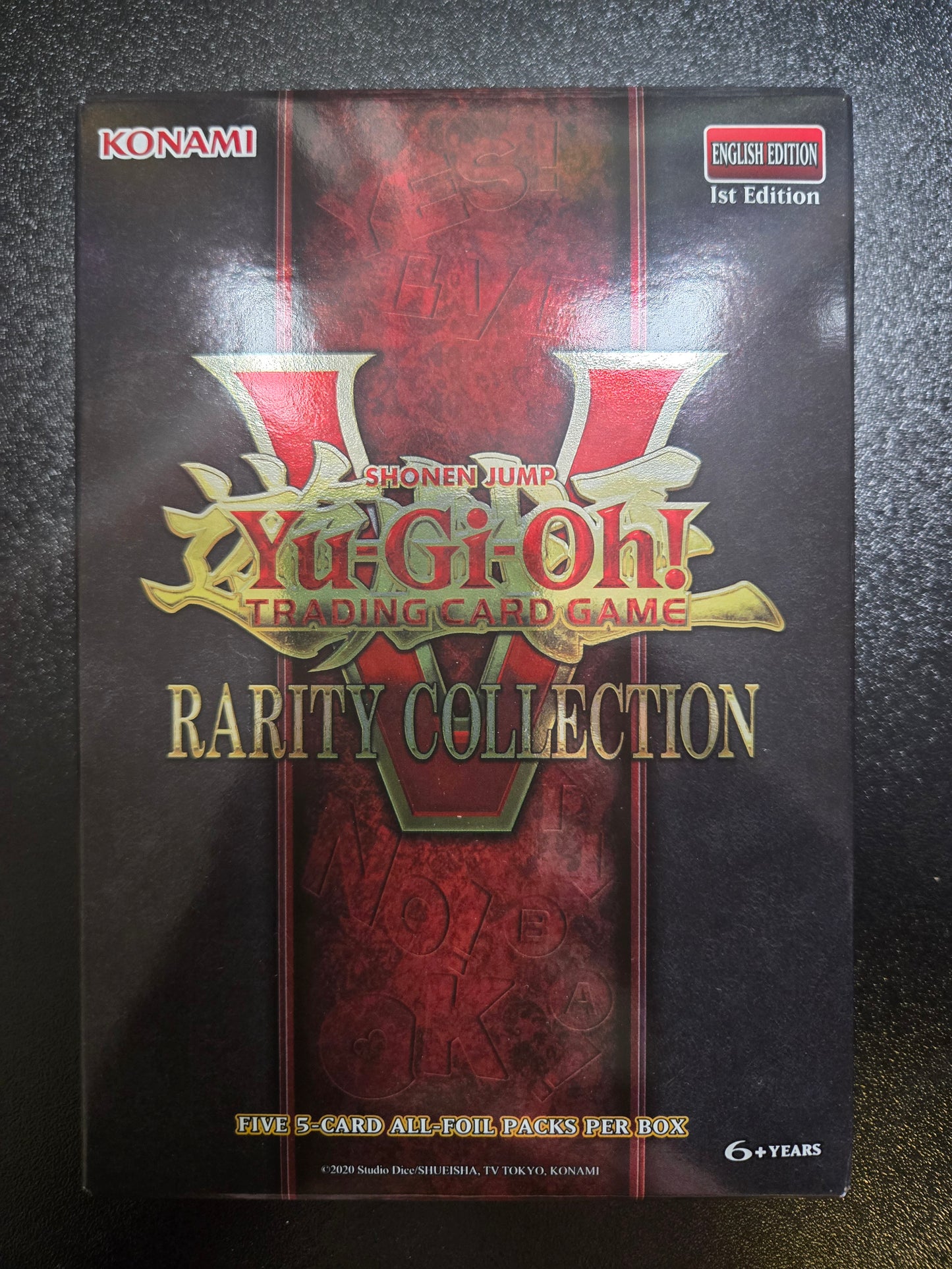 Yu-Gi-Oh! Rarity Collection V Tuck Box