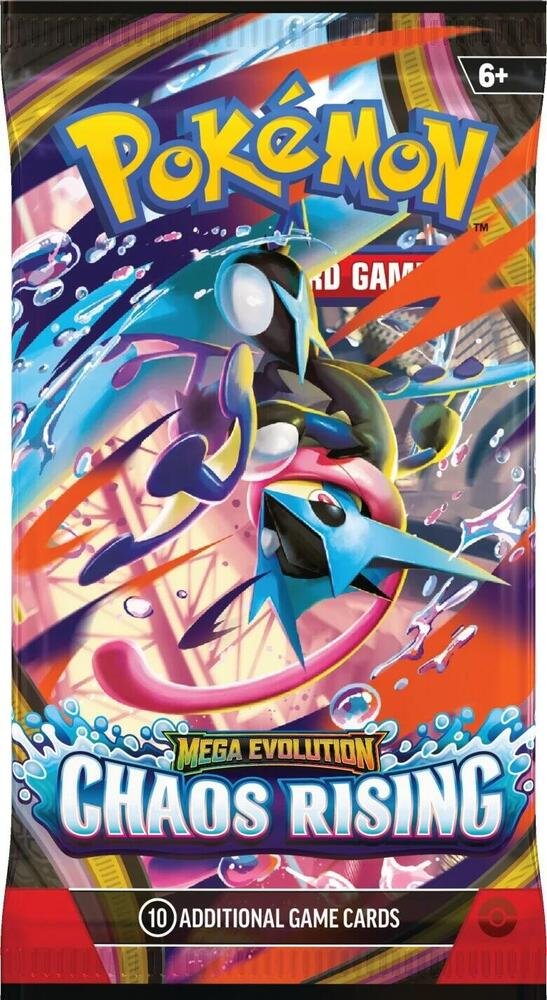Pokémon TCG: Mega Evolution – Chaos Rising Booster Pack