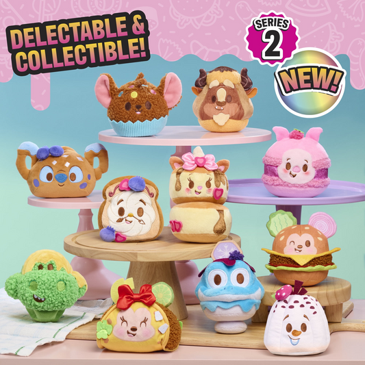 Disney Munchlings: Global Gourmet Series 2 Scented Mystery Plush Blind Box