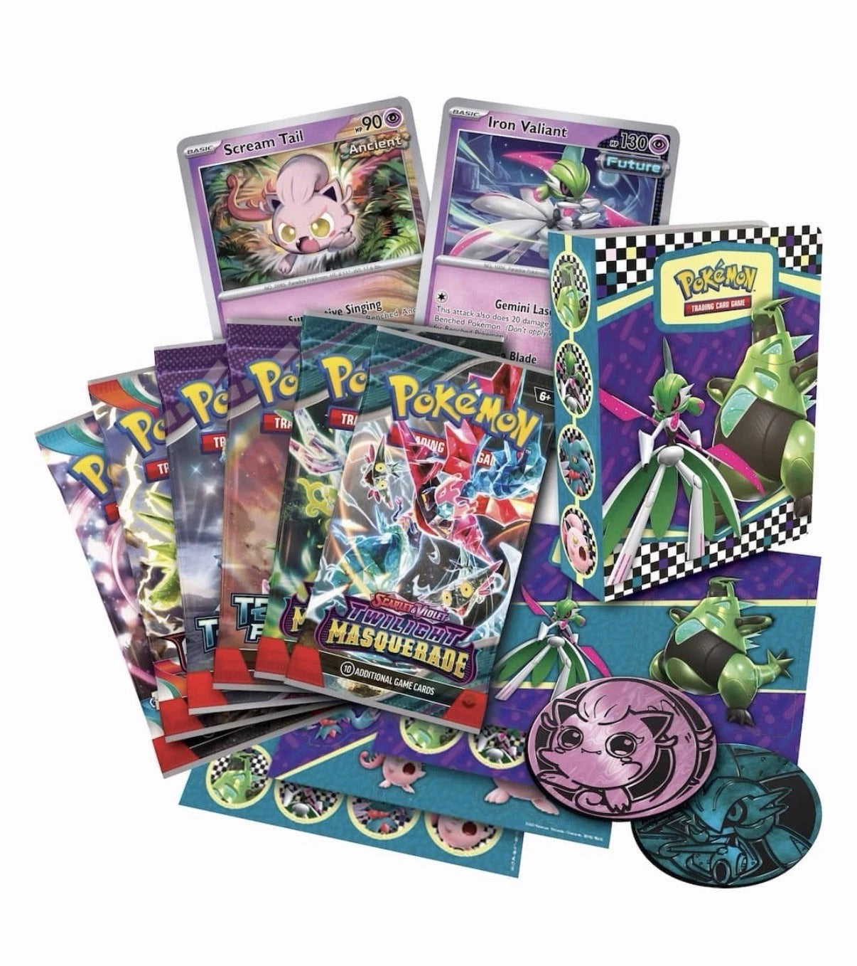 Pokemon TCG: Back-to-School Collector Chest (Iron Thorns & Iron Valiant)