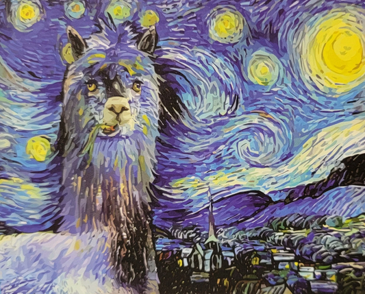 Starry Lama Micro Jigsaw Puzzle (150 Pieces)
