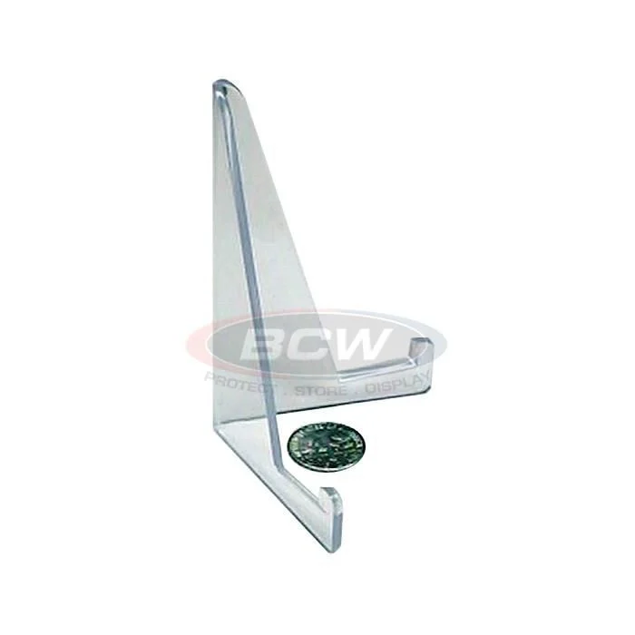 BCW Clear Acrylic Small Display Stand for Card Holders & Collectibles