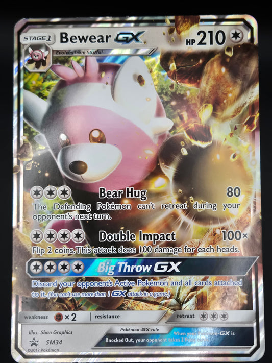 Bewear GX - SM34 - Sun & Moon Black Star Promo (Jumbo)