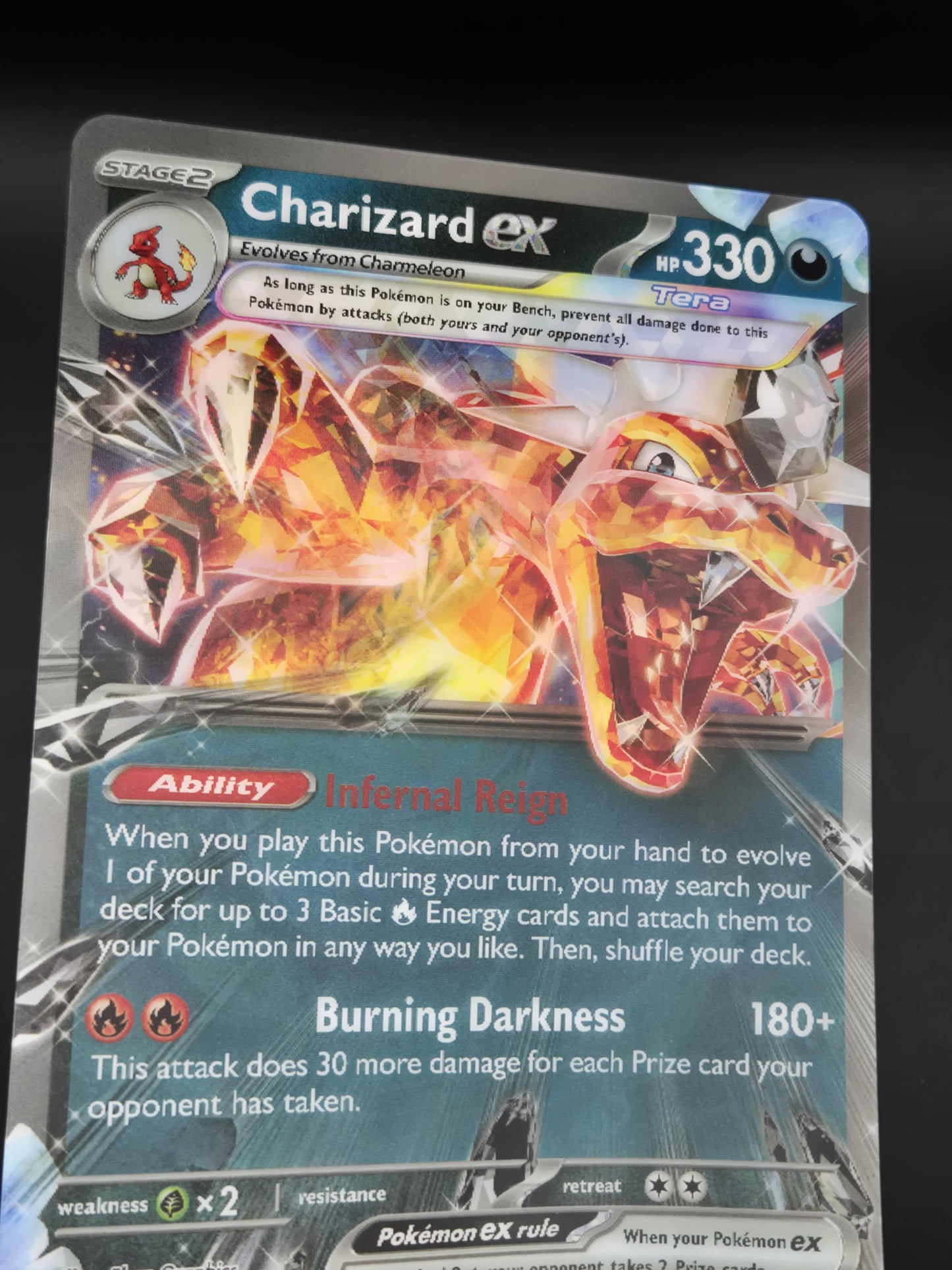 Tera Charizard ex - SVP196 - Scarlet & Violet Black Star Promo (Jumbo)