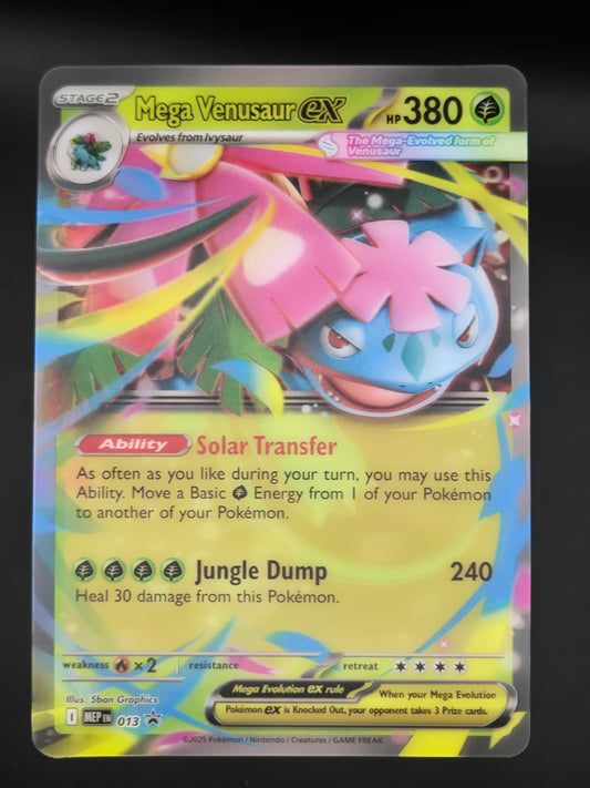 Mega Venusaur ex - 013 - Mega Evolution Powers - Oversized Jumbo Card