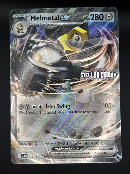 Melmetal ex - 105/142 - Stellar Crown - Oversized Jumbo Card