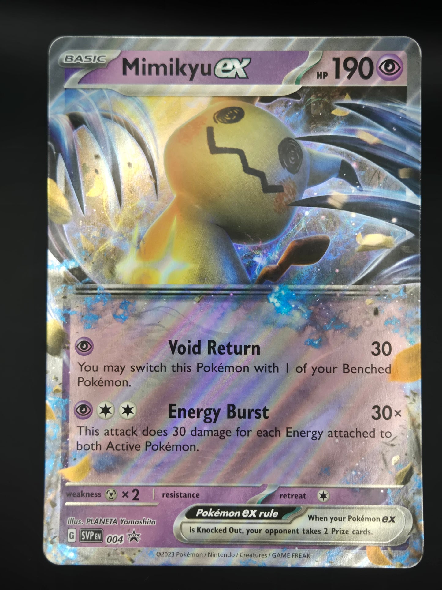 Mimikyu ex - SVP 004 - Oversized Jumbo Promo