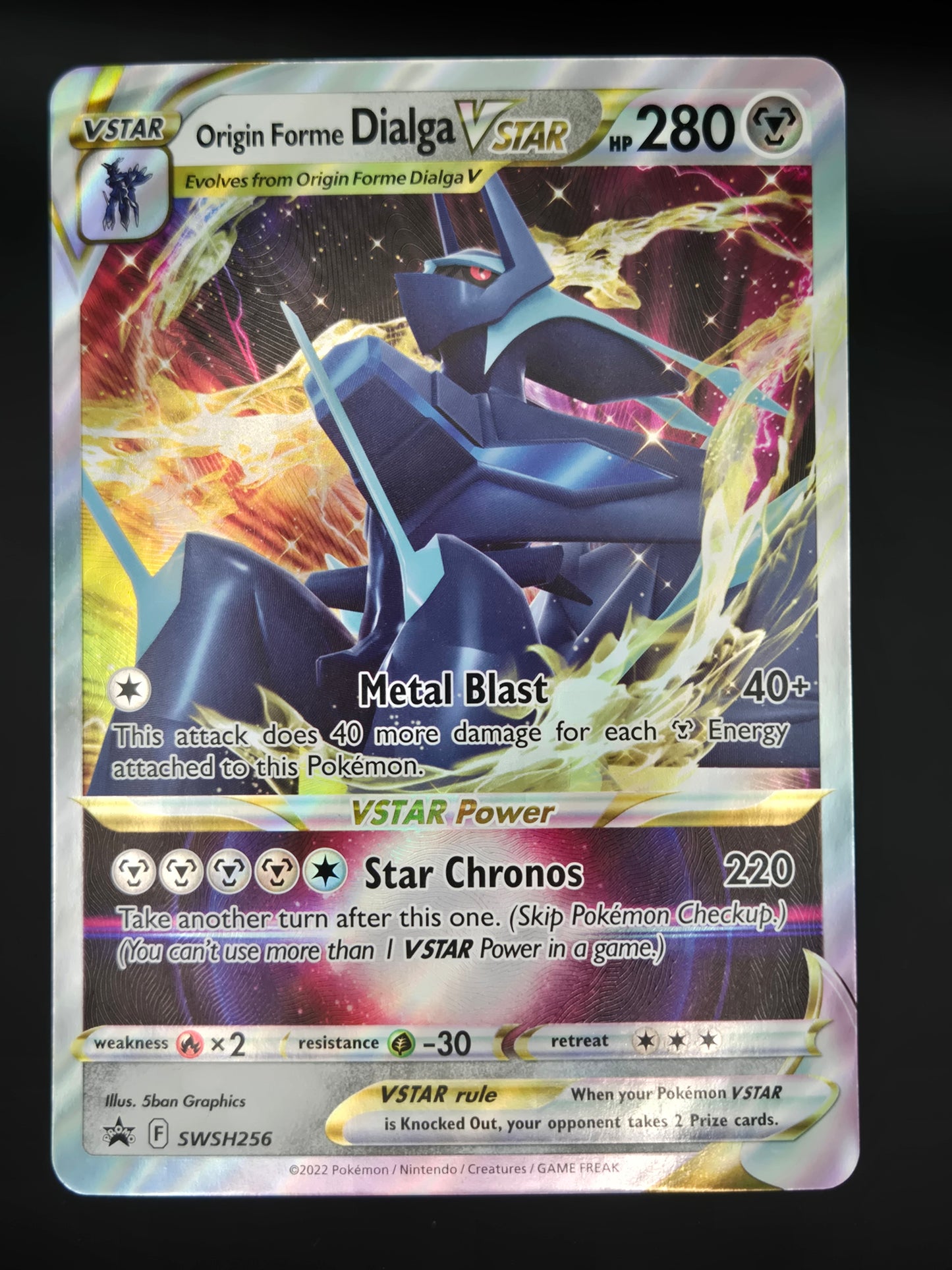 Origin Forme Dialga VSTAR - SWSH256 - Oversized Jumbo Promo