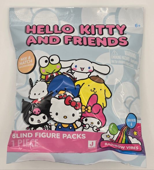Jazwares Hello Kitty and Friends Rainbow Vibes 2-Inch Blind Figure & Accessory