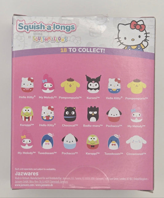 Original Squishmallows Squish-a-longs Series 1: Hello Kitty and Friends Mystery Pack