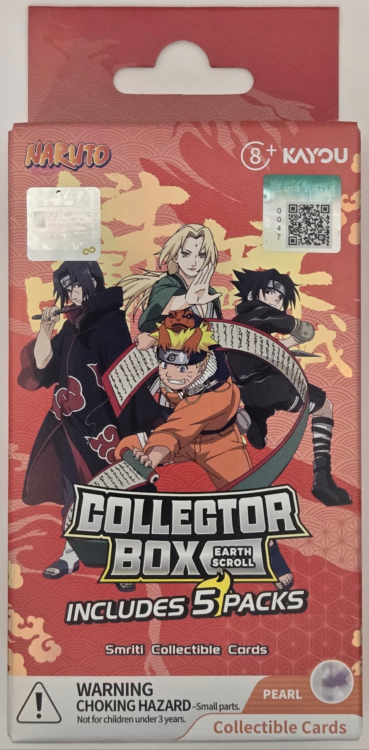 Kayou Naruto Collector Box - Earth Scroll 5-Pack Pearl Edition