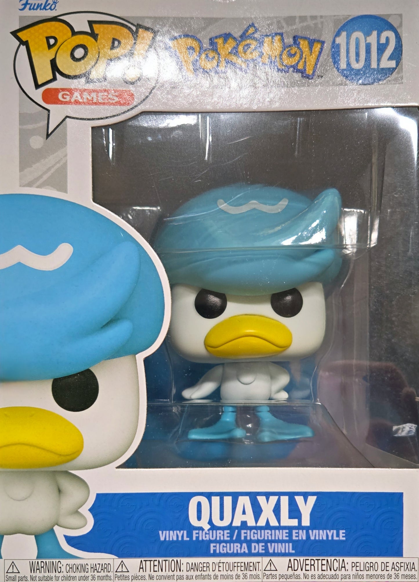 Pokemon Quaxly Funko Pop! Vinyl Figure #1012