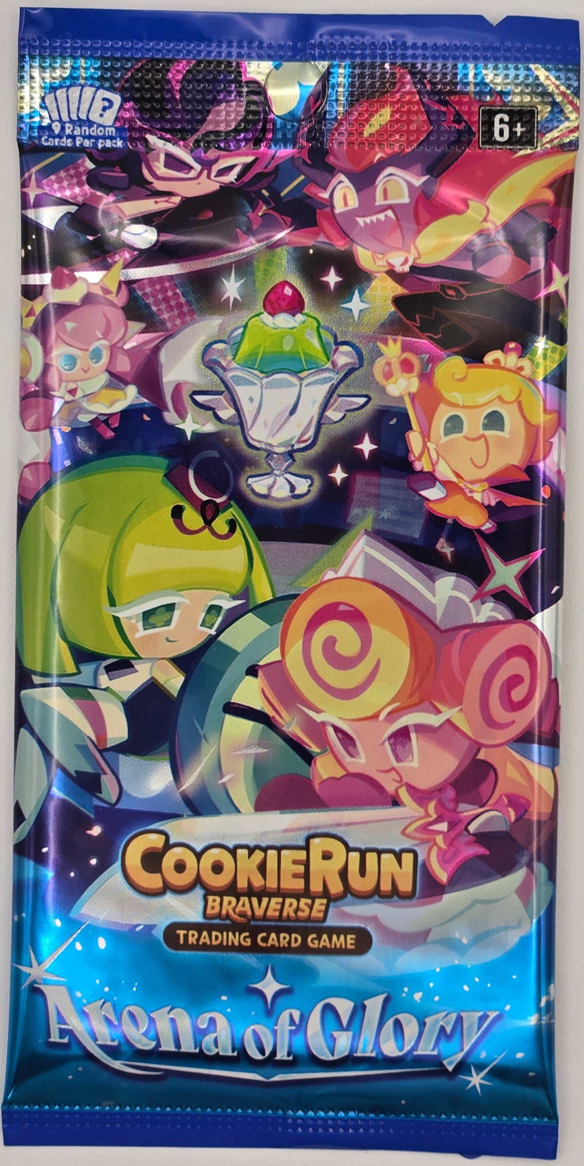 CookieRun: Braverse TCG | Arena of Glory — 9-Card Booster Pack