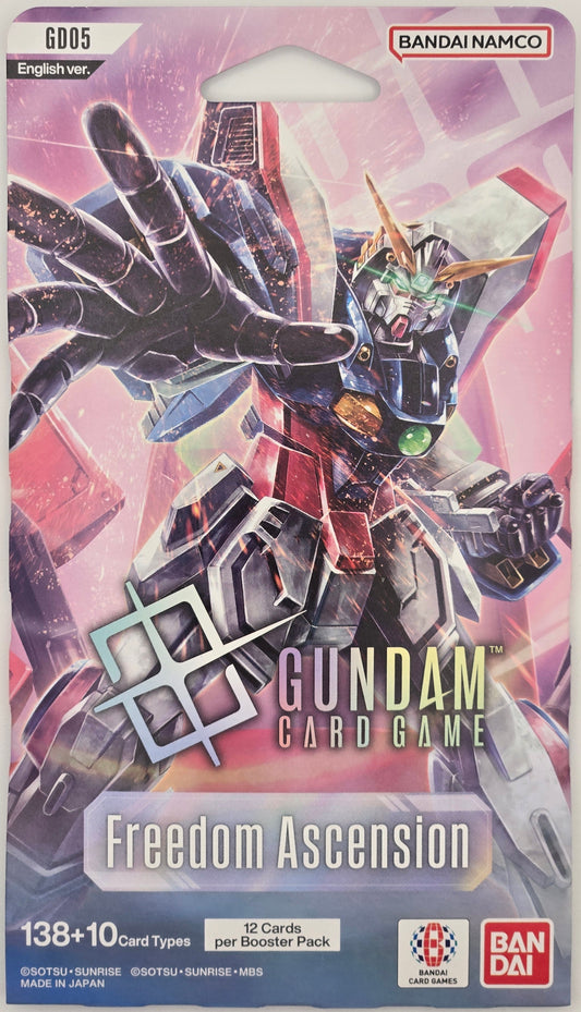 Gundam Card Game | Freedom Ascension [GD05] - Booster Pack