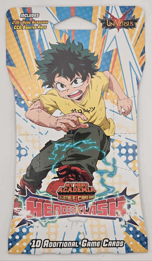 UniVersus TCG: My Hero Academia – Heroes Clash 1st Edition Sleeved Booster Pack