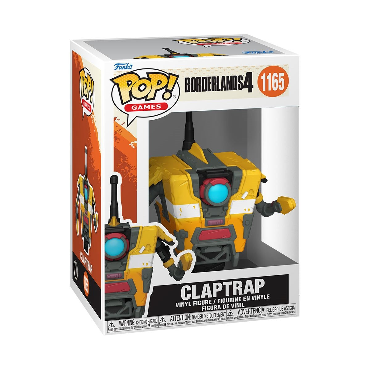 Borderlands 4 - Claptrap Funko Pop! Vinyl Figure (#1165)