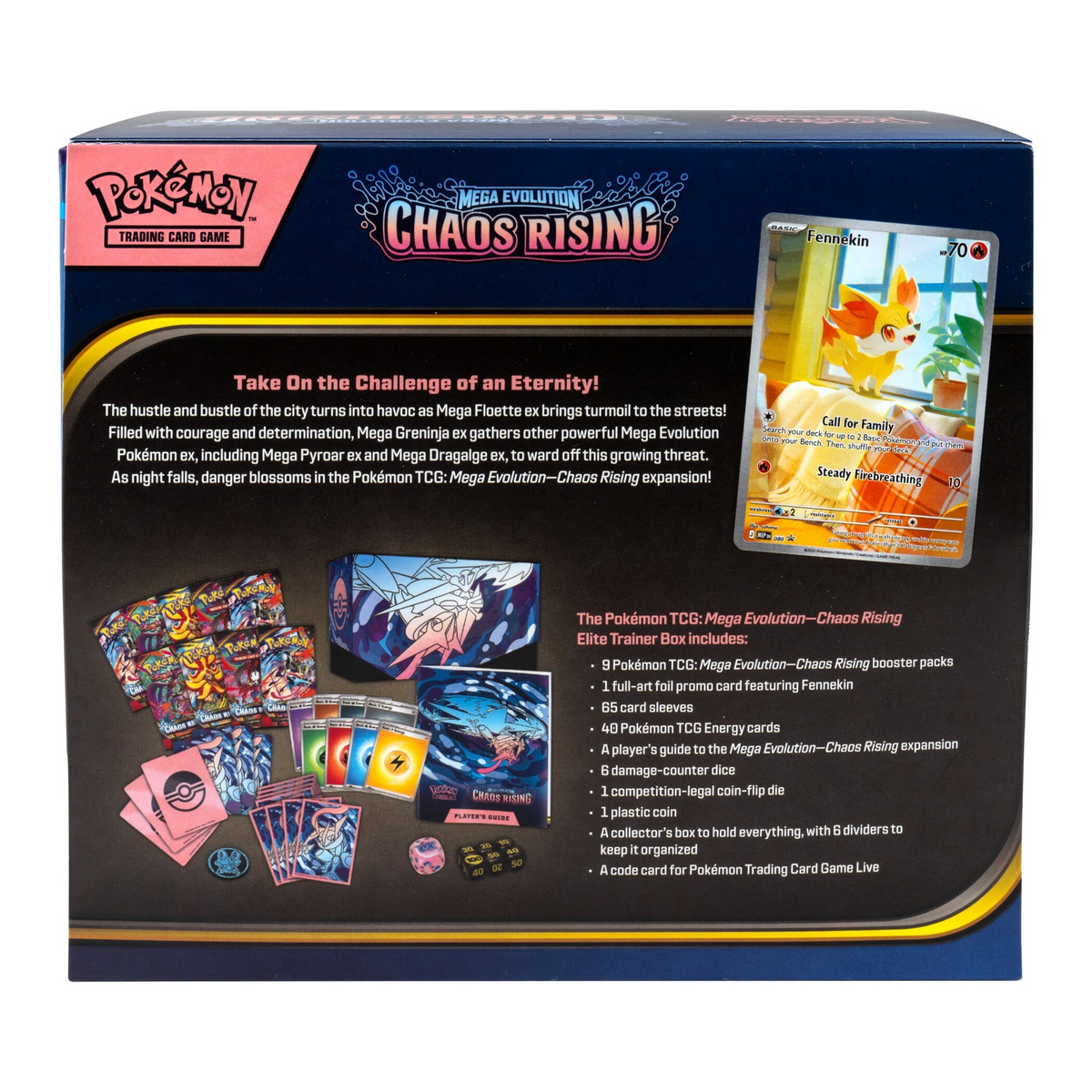 Pokémon TCG: Mega Evolution Chaos Rising Elite Trainer Box