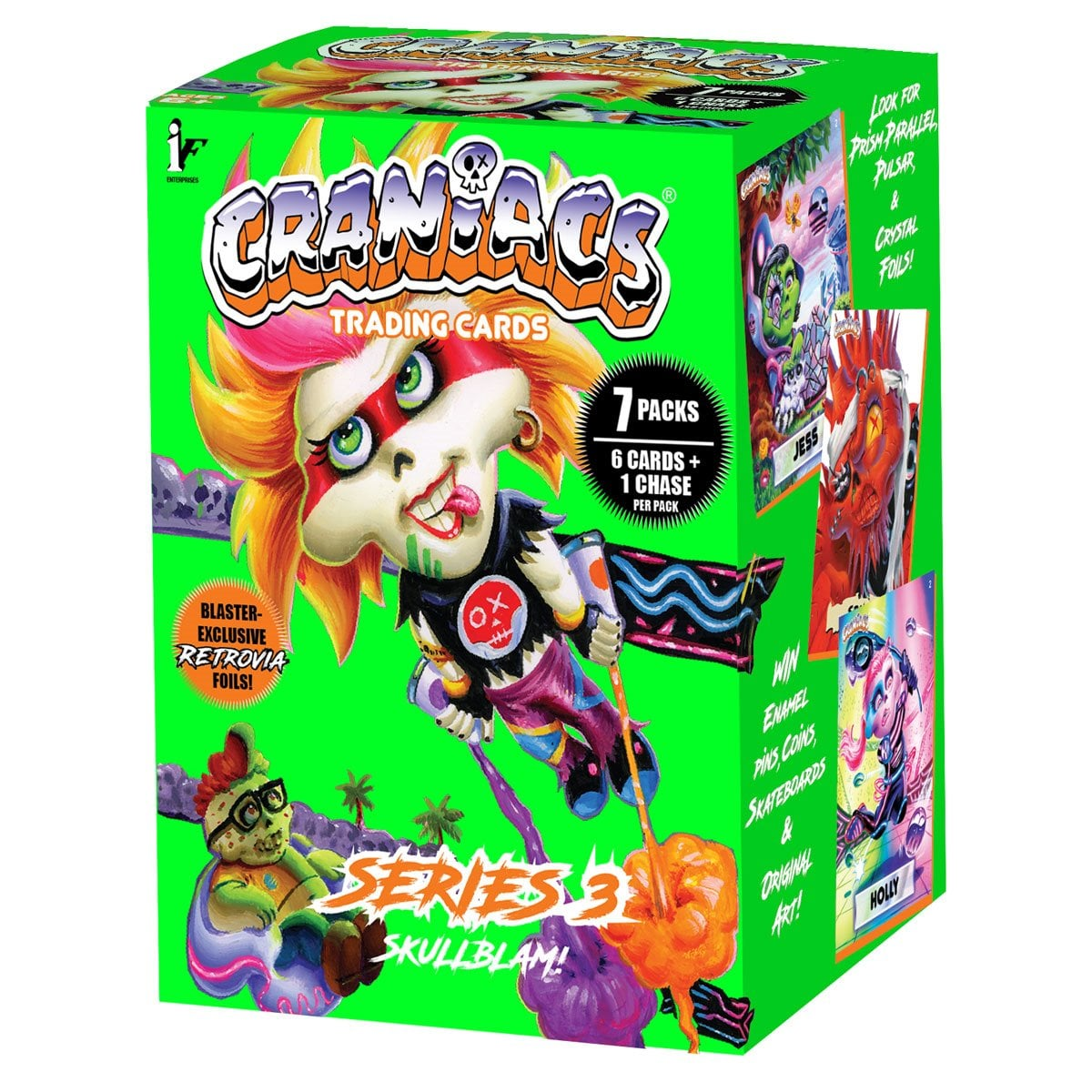 Craniacs Trading Cards: Series 3 - SkullBlam! Blaster Box