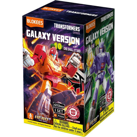 Transformers Galaxy Version 10 "The Movie 3" Sixshot Blokees Mini Model Kit