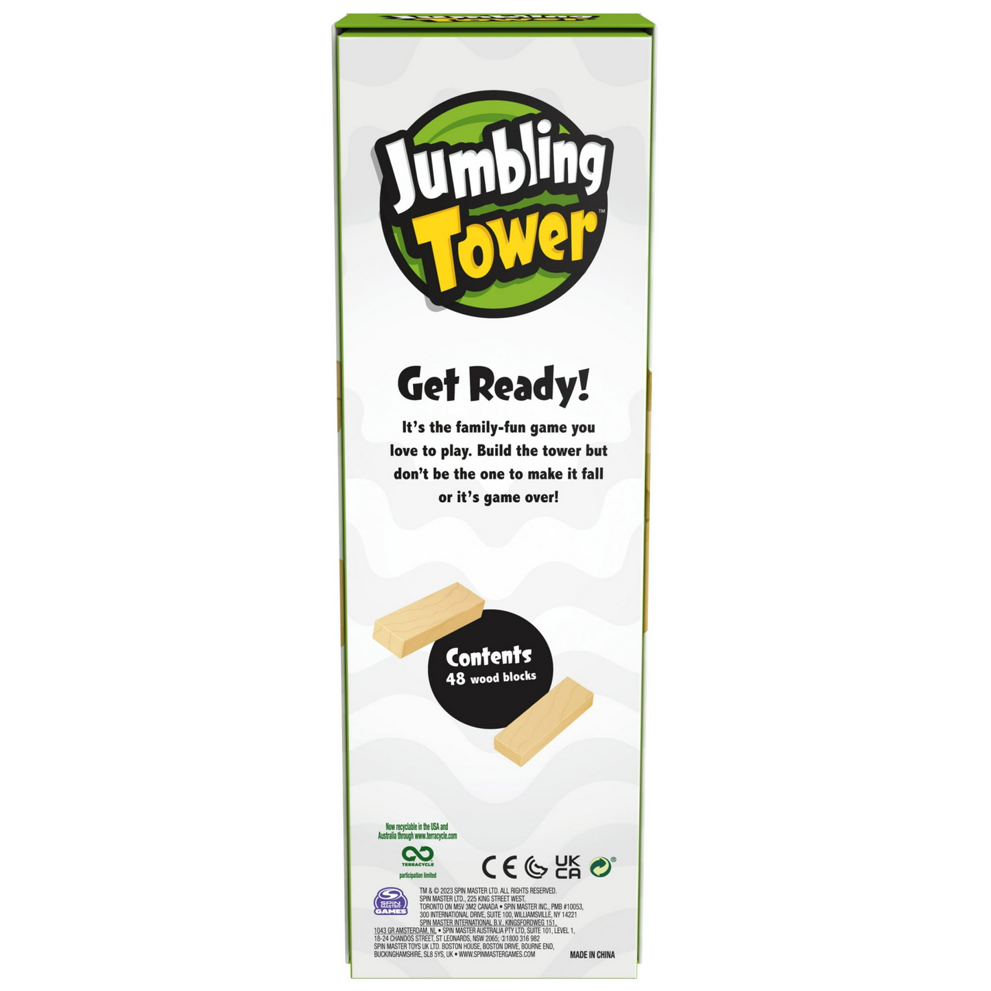 Wooden Jumbling Tower Game – Classic Stacking & Tumbling Fun