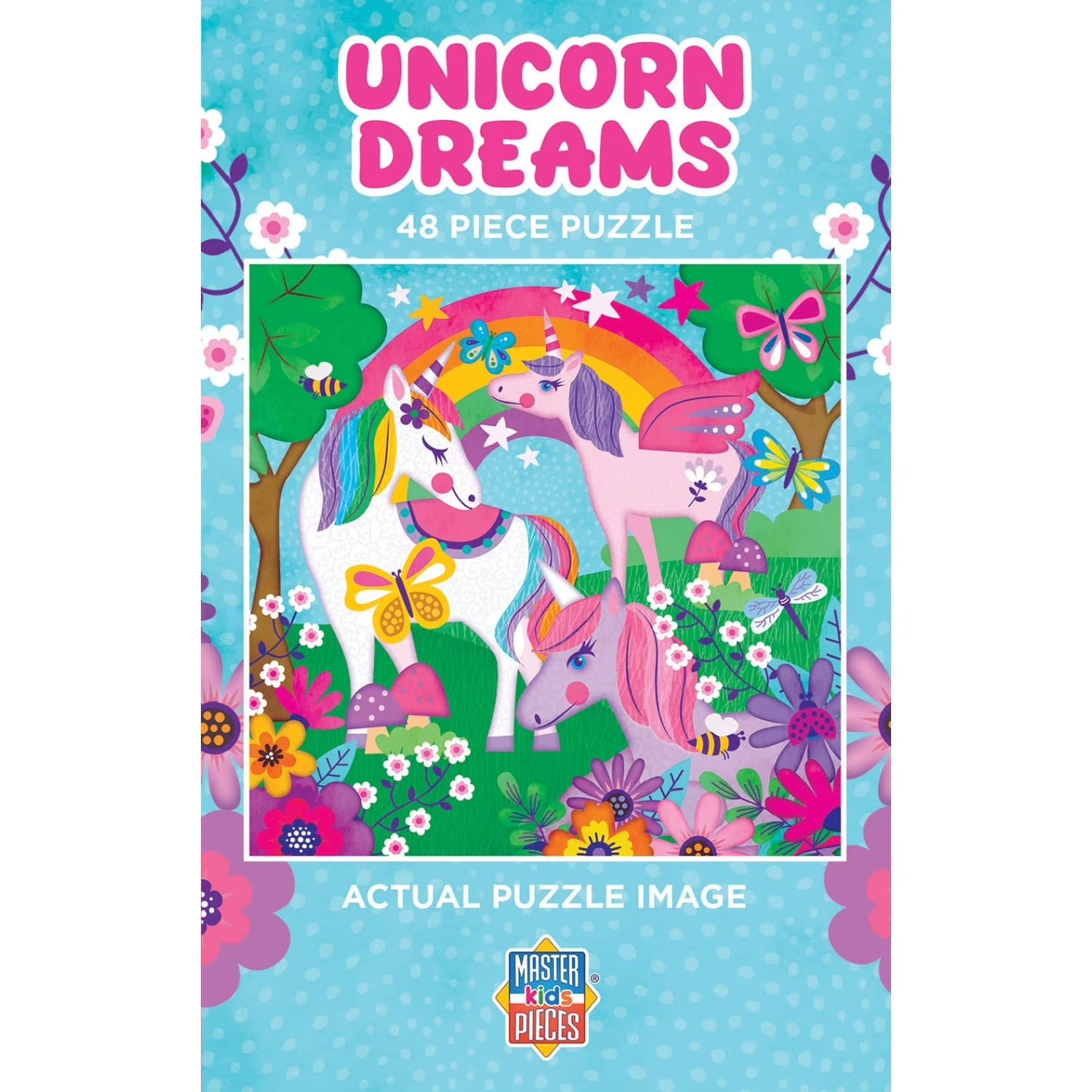 MasterPieces Kids Value Jigsaw Puzzle - Unicorn Dreams 48 Pieces