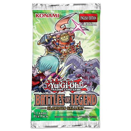 Yu-Gi-Oh! Battles of Legend: Glorious Gallery Booster Pack
