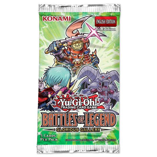 Yu-Gi-Oh! Battles of Legend: Glorious Gallery Booster Pack