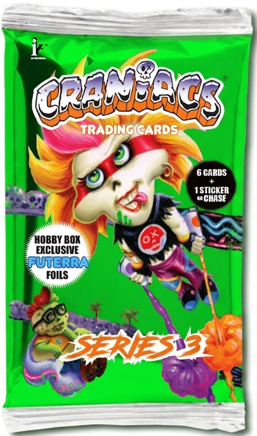 Craniacs Series 3: Skullblam! Trading Card Booster Pack