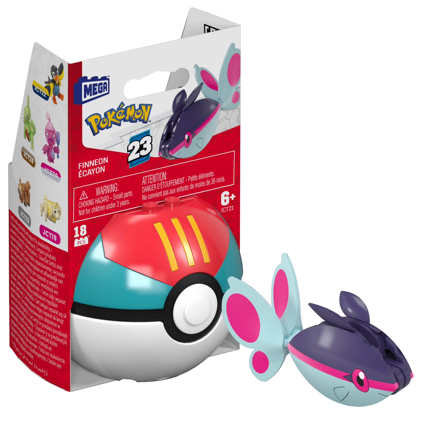 MEGA Pokémon: Finneon Building Toy Kit