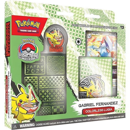 Pokemon TCG 2023 World Championship Deck: Gabriel Fernandez [Colorless Lugia]