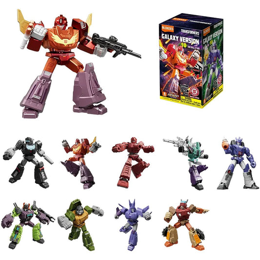 Transformers Galaxy Version 10 "The Movie 3" Sixshot Blokees Mini Model Kit