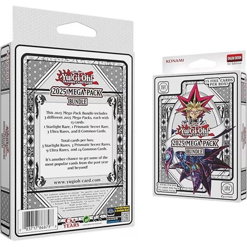 Yu-Gi-Oh! 2025 Mega-Pack Bundle (1st Edition)