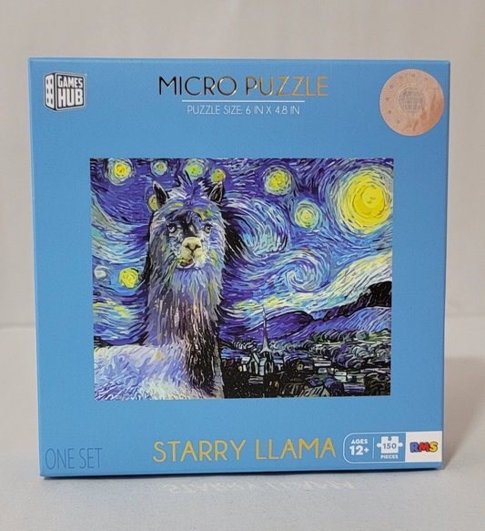 Starry Lama Micro Jigsaw Puzzle (150 Pieces)