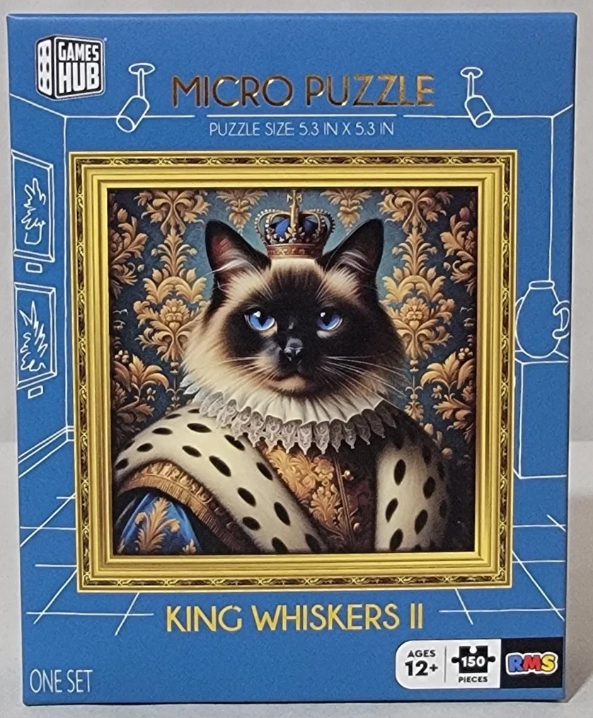 King Whiskers II: 150-Piece Micro Puzzle