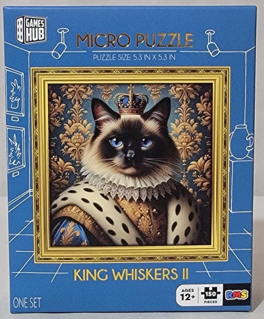 King Whiskers II: 150-Piece Micro Puzzle
