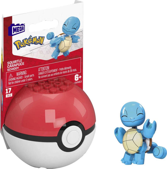 MEGA Pokémon: Squirtle Poké Ball Building Set